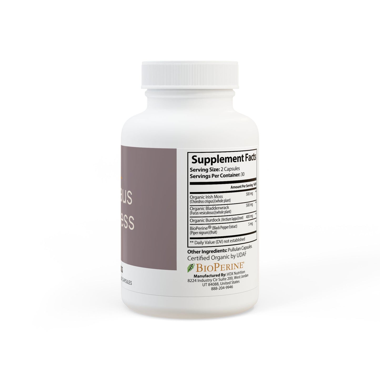 Sea Moss Supplement (60 Capsules)