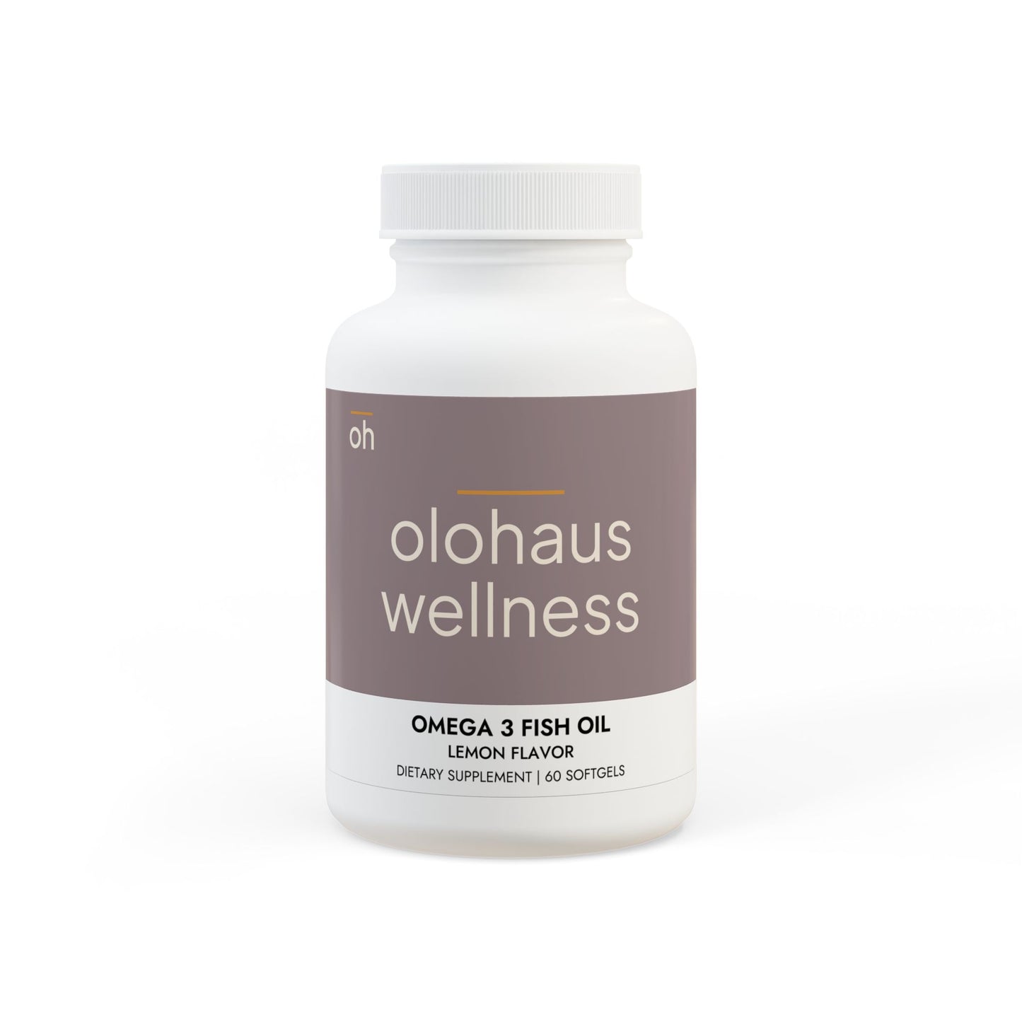 Omega 3 Fish Oil Supplement (60 Softgels)